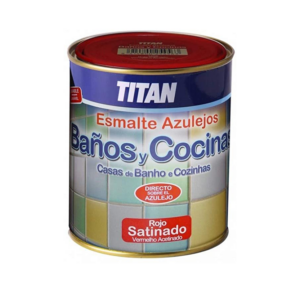 TITANLUX ESMALTE AZULEJOS DISOLVENTE SATINADO
