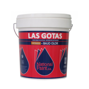 NATIONAL PAINT Las Gotas Satinada