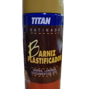 TITAN SPRAY BARNIZ PLASTIFICADOR SATINADO