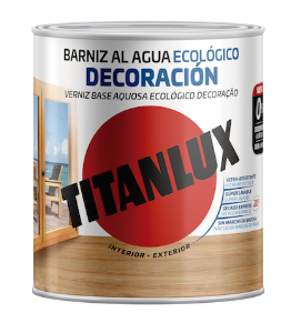 TITANLUX Barniz al Agua ecológico BRILLANTE