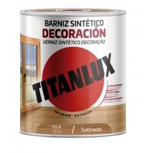 TITAN Barniz Sintético Tinte Satinado