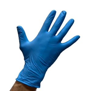 GUANTES NITRILO AZULES