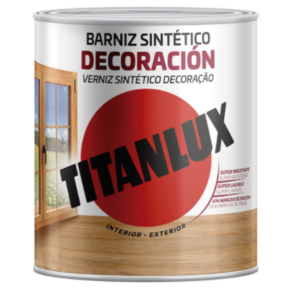 TITANLUX Barniz Sintético Mate INCOLORO