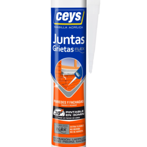CEYS MASILLA ACRÍLICA JUNTAS GRIETAS FLEX