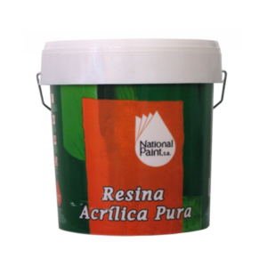 NATIONAL PAINT RESINA ACRÍLICA PURA