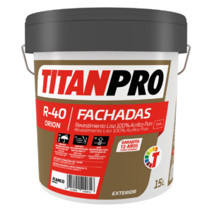 TITANPRO R-40 LISO 100% ACRÍLICO PURO